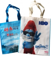 不織布立體手提袋
